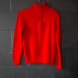 16/18 boys red sweater